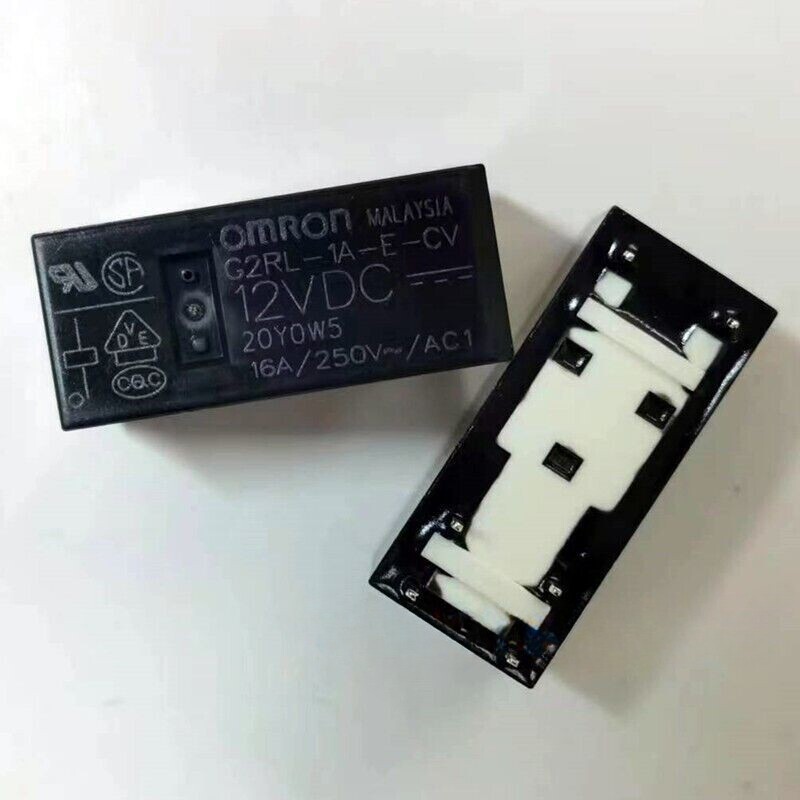 10PCS 12VDC 16A 6PIN NEW G2RL-1A-E-CV 12VDC Power Relay