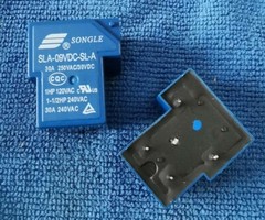 2pcs ORIGINAL SLA-09VDC-SL-A 9VDC SONGLE Relay 4Pins