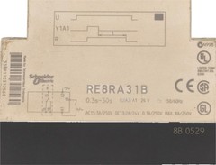 Schneider Telemecanique RE8RA31B Timing Relay Industrial 0.3..30 s Type C 24V