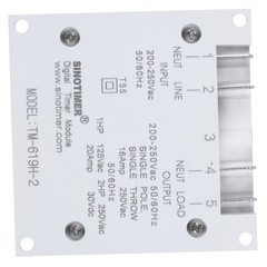 Tm-619H-2 230Vac Weekly Programmable Digital Timer Lighting Output5379