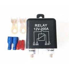 12V 120A Split Charge Relay 2 Pin for Car Automotive Starter Switch +2 Terminals