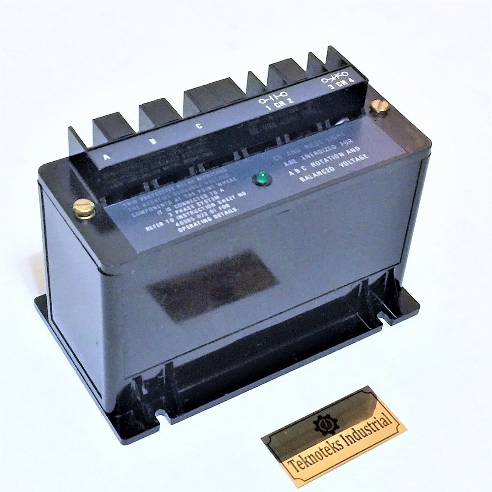 ALLEN BRADLEY 813S-V0C SER B LINE VOLTAGE MONITOR RELAY 600VAC / 3PH