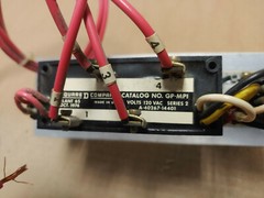 SQUARE D GP-MP1 GROUND CENSOR TYPE GP MONITOR 120V SERIES 2 GPMP1