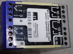 Measurement Technology – Hazardous Areas 2 Channel Relay – MTL2211