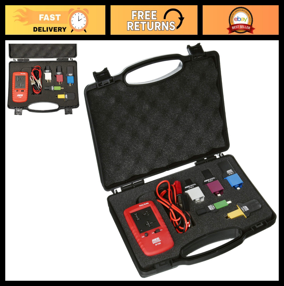 Relay Buddy Pro Test Kit – Electronic Relay Tester, Circuit Diagnostics Tool, Vo