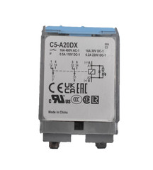 Turck C5-A20DX General Purpose Relay 16A DPDT 24V DC Coil Replacement Set