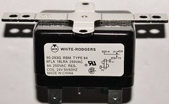 WHITE RODGERS STEVECO 90 293Q RBM Type 64 SPDT 24 VAC Relay