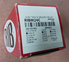 Functional Devices RIBM24C Track Mount Relay 24V
