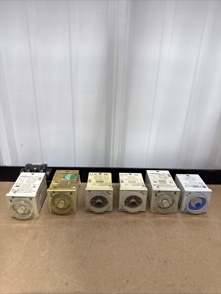 Lot Of 6- Allen Bradley Timing Relays