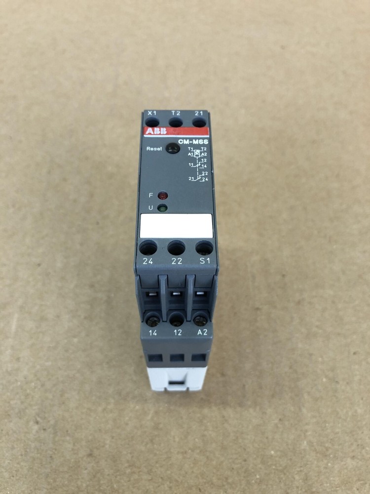 ABB CM-MSS THERMISTOR MOTOR PROTECTION RELAY 1SVR430811R1300 CMMSS