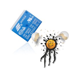 2pcs Songle SRD Print Relay 3V 5V 6V 9V 12V 24V 48V DC Coil Voltage 5 Pin