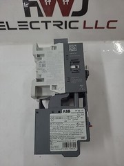 ABB AF16Z CONTACTOR W TF42-10 THERMAL CONTROL RELAY