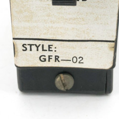 Westinghouse GFR-02 Groundgard Relay Type GRT Class I 10A/250VAC 0.5A/125VDC