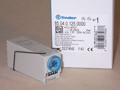 Finder Relay 85.04.0.125.0000 plug-in timer relay (NIB)