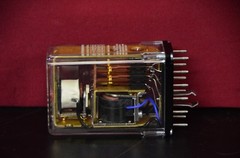 Struthers-Dunn B255XCXP Power Relay 3PDT 120VAC 10A Socket Latching Single Coil