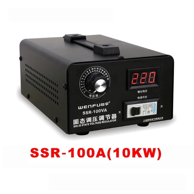 SSR-100A AC 220V Solid State Electronic Silicon Controlled Voltage Regulator