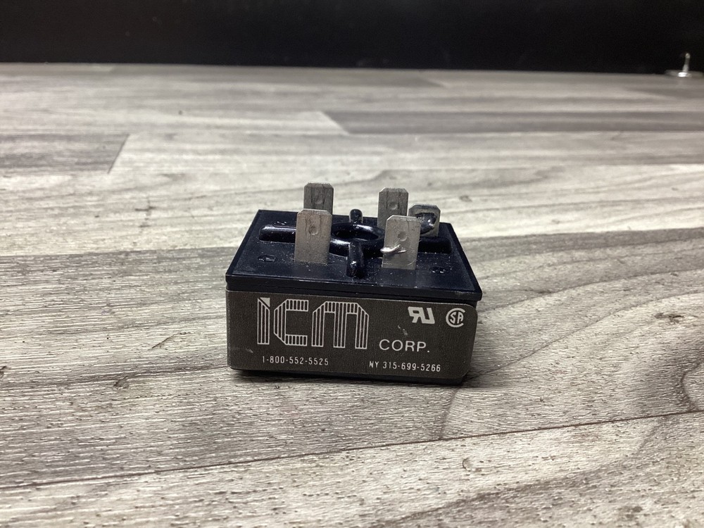 ICM IMS120A1X-5A 120VAC .5 SEC 1AMP TIME DELAY RELAY #102N36*SI