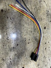 2x 12V Relay Socket wire Harness connector 5Pin Car Auto automotive Heavy Duty