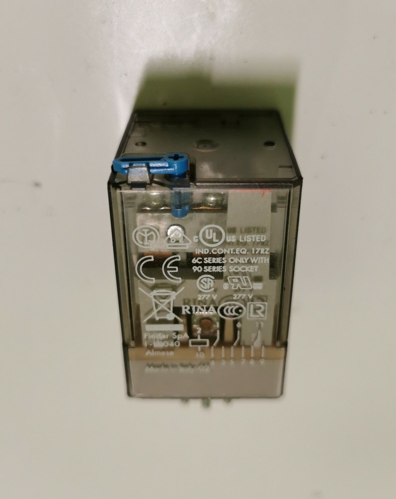 FLNDER 60.13.9.012.0040 Relay 10A – 250V – 12V DC – Scanpilot
