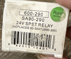 Uni-Line Part 600-290 24V SPST Relay