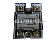 10A 3-32VDC to 5-220VDC Solid State Relay SSR + Clear Cover
