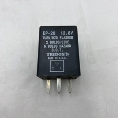 Tridon EP28 Electronic Flasher Relay 12V 3-Terminal – Lot of 2