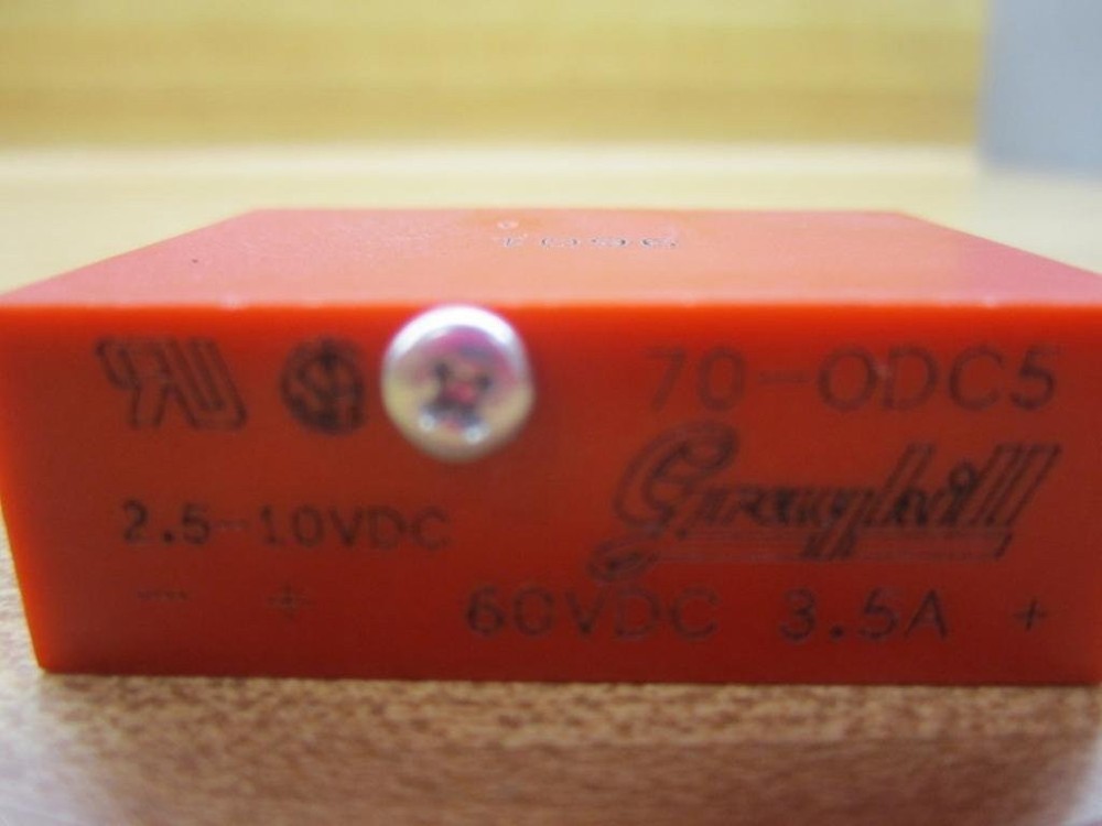 Grayhill 70-ODC5 I/O relay 2.5-10 VDC 60 VDC 3.5 Amp 70ODC5 (New old stock)