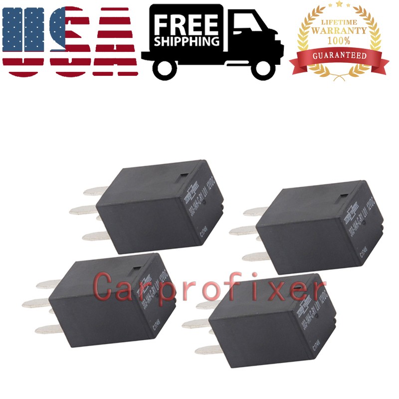 303-1AH-C-R1-U01 12VDC 4pcs Automotive Purpose Relays SPNO 20A For Song Chuan US