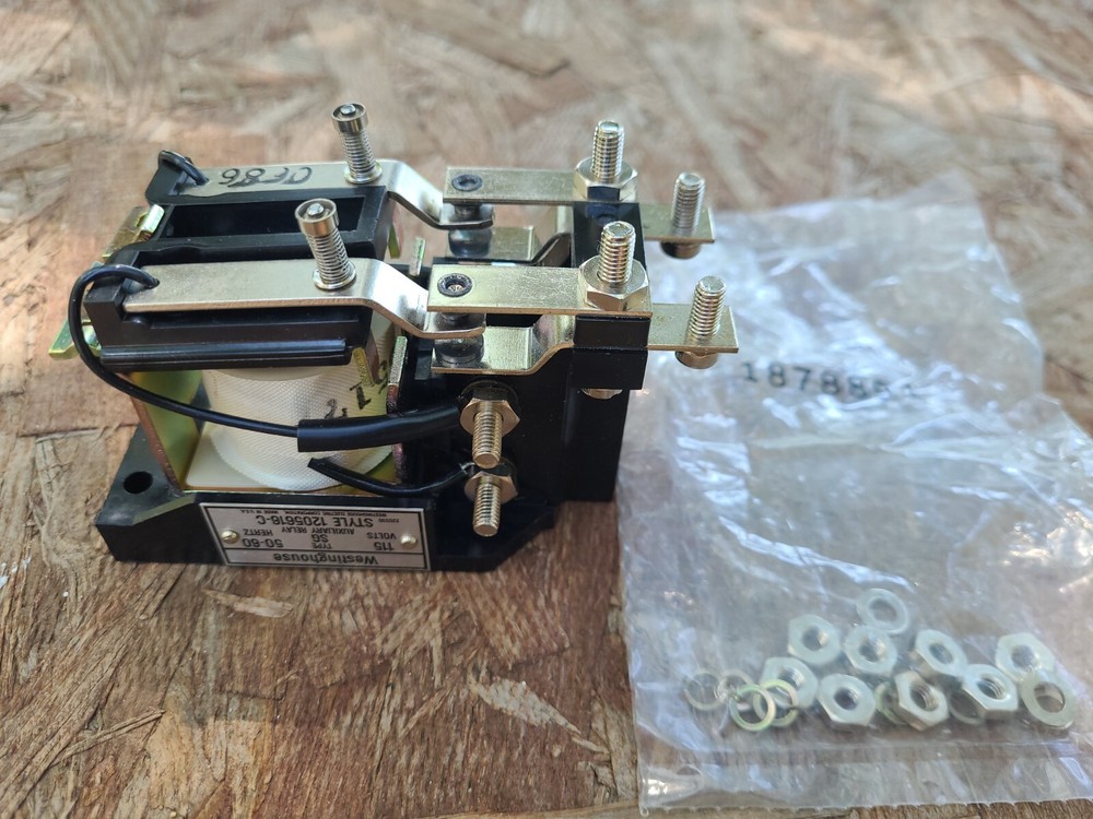 Westinghouse 1205616-C Auxiliary Relay 115V Type SG