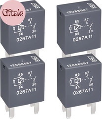 Relay 12088567 8567 (Pack of 4), High-Performance Automotive Relay 12088567 Comp