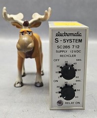 Electromatic SC 285 712 Recycler 3-60 Sec 12VDC Dual Timer