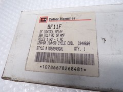CUTLER HAMMER BF11F RELAY 120V NSMP