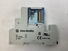ALLEN BRADLEY 700-HK32Z24 SER B 24VDC RELAY 700-HN222 SER B 8A 300V RELAY BASE