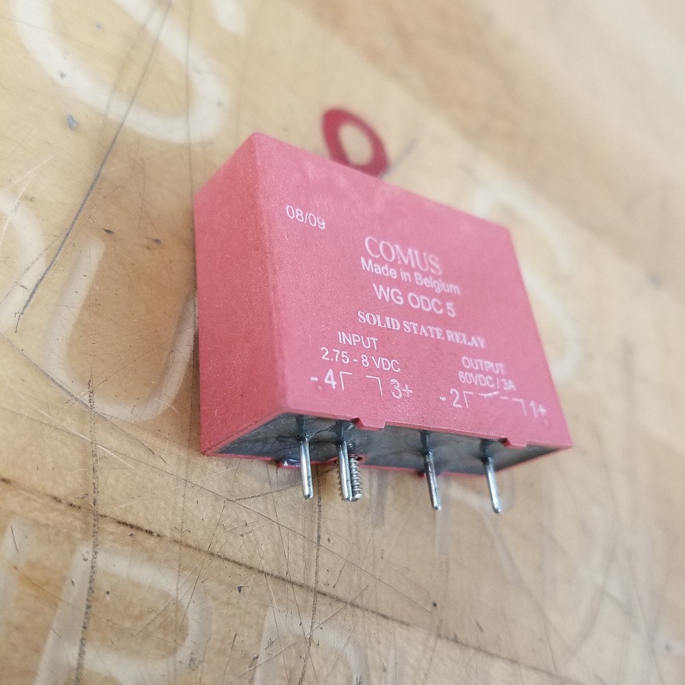 Comus WG-ODC5 / WGODC5 Solid State Relay IN: 2.75-8VDC, OUT: 60VDC/3A. – NEW