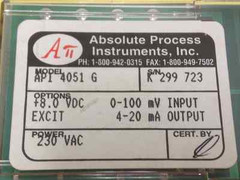 Absolute Process Instruments – Model #API 4051G – With 11-Pin Base