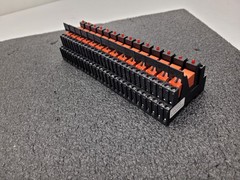 Lot of 13x SIEMENS RT424024 Relay LZX: RT 78625 Base 24VDC Type 42 Indicator DIN