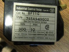 🔥NEW WESTINGHOUSE BF11G CONTROL RELAY 300V 1 NO 1 NC 220/240 VAC