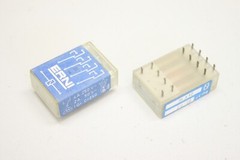 2x ERNI BQ-5.2 4A 250V 2A 50v C/250 Relay BQ52