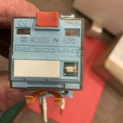 Turck Releco C2-A20X Time Delay Relay, W/socket 120VAC