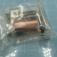 M8 RHM1003 110V AC Plug-In Relay Ag/Pd Contacts Clear Cover New Old Stock NOS