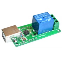 5V USB Relay 1 Channel Programmable Computer Control For Smart Home Module NEW