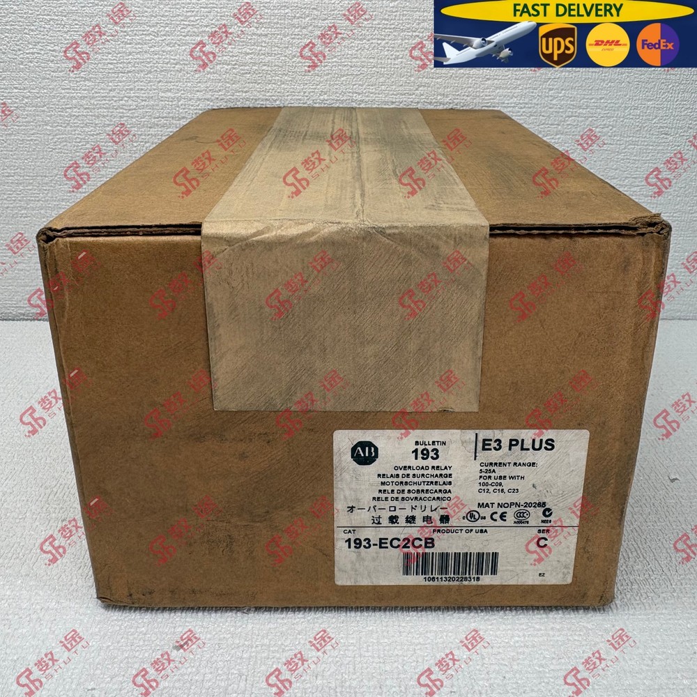 1pcs New brand 193-EC2CB E3 PLUS overload relay #by UPS or DHL express
