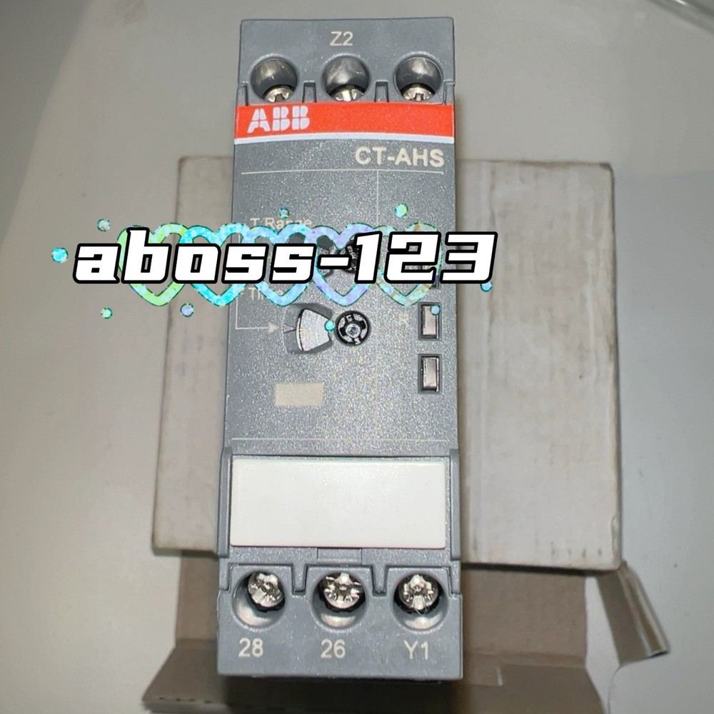ABB CT-AHS.22S 1SVR730110R3300 Time Relay#1pcs New In Box