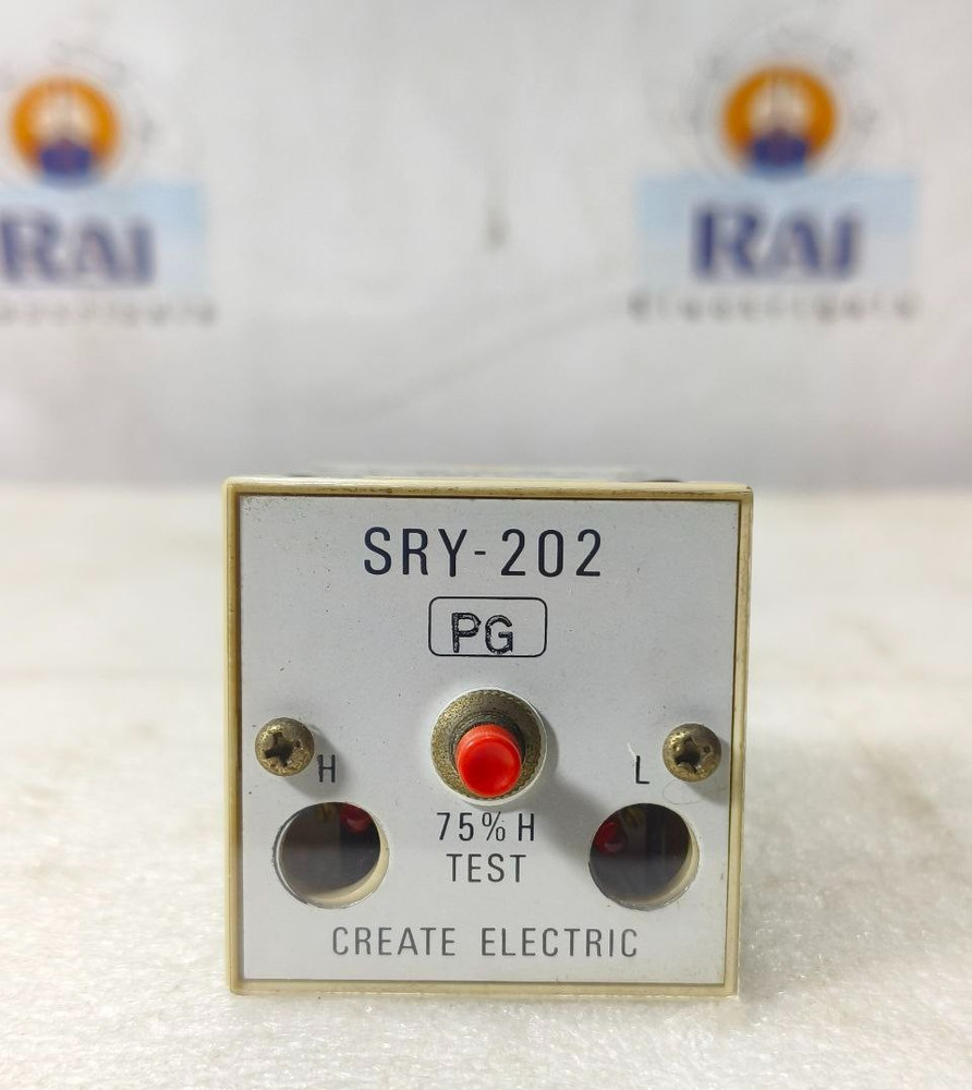 CREATE ELECTRIC SRY-202 PG SPEED RELAY 12~24VDC FREE SHIPPING