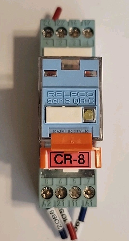 RELECO QR-C SERIES 24V ICE CUBE PLUS RELAY 10A w/BASE – Free Shipping