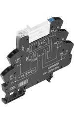 Lot of 3 – Weidmuller 1122880000 TRZ 24VDC 1CO Power Relay Module 9-1