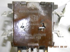 CUTLER-HAMMER VERTICAL CONTACTS