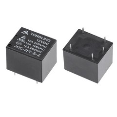 20pcs JQC-3FF-S-Z DC 12V Coil SPDT 5 Pin PCB Electromagnetic Power Relay