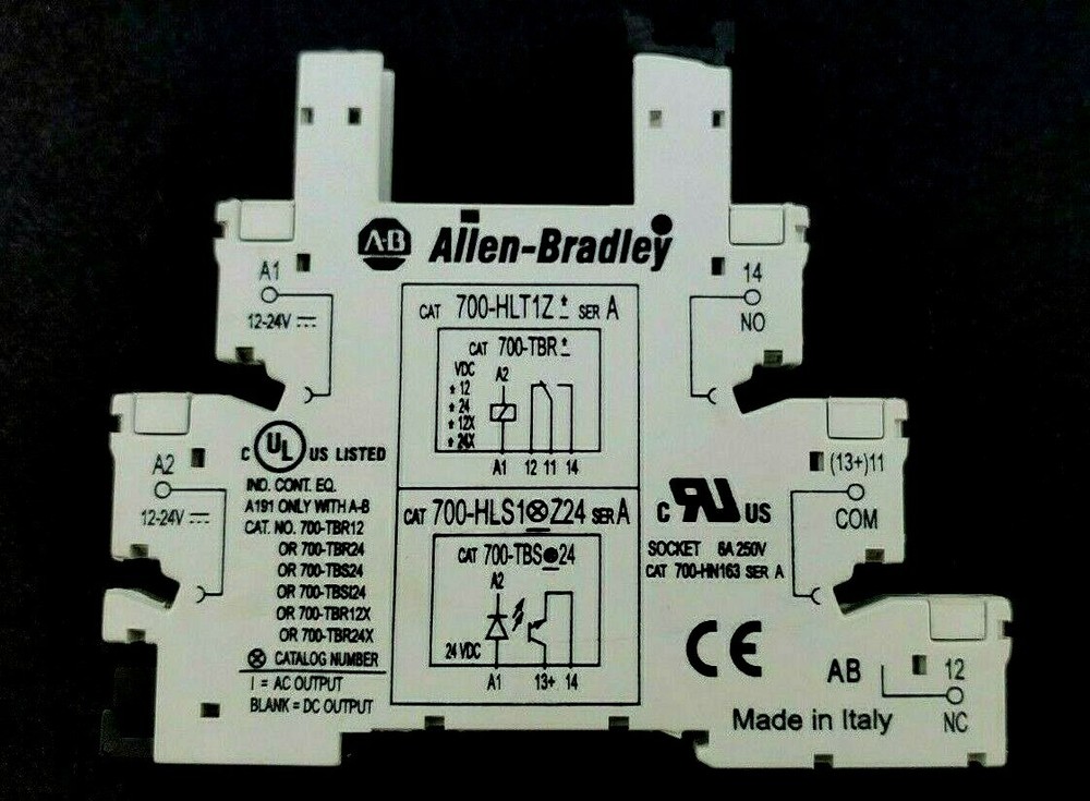 Allen Bradley 700-HLT1Z Solid State Relay Ser. A, 700-HLS1 Z24 Ser. A