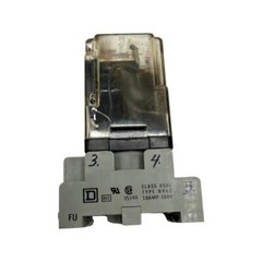 Potter & Brumfield KRPA 14AG-120 Power Relay 120V AC 50/60Hz w/ Square D NR62